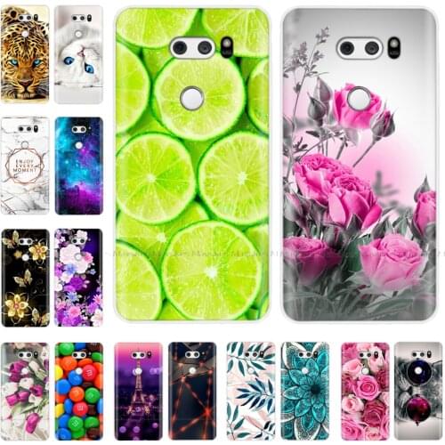 6.0 inch For LG V30 Case Soft Silicone Shockproof Anti-knock Case For LG V30 Cover LGV30 Case Back Cover Bag Coque Fundas Shell