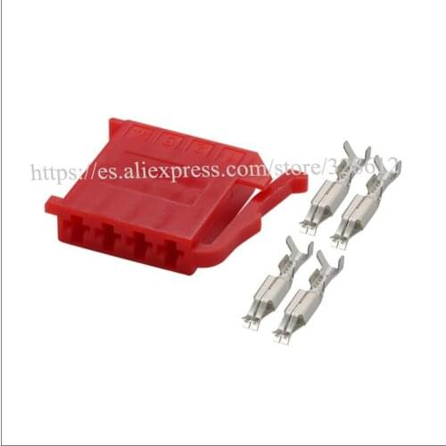 DJ7044-2.8-21 car wire male cable Waterproof sheath 4 pin connector automotive Plug socket include terminal seal