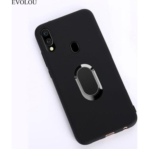 For Samsung M31 M21 A20E A10E A01 A41 A31 A51 A71 A10S A20S A50S A70S S10 Lite soft Phone Case With Ring Magnet Holder Cover