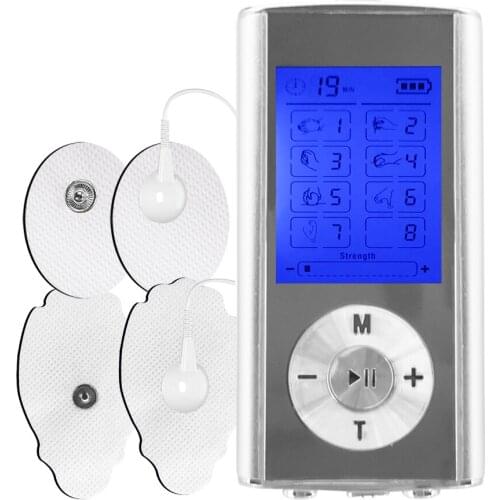 Electric Tens Muscle Stimulator Digital Muscle Therapy Full Body Massage Relax Pulse EMS Acupuncture Health Care Machine HOT