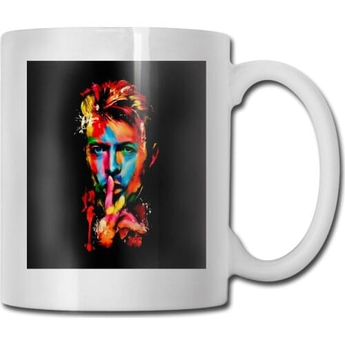 David Bowie Art Mens Womens All Sizes Adults Mens Pattern Woman Female Boy 3D Simple Interesting Best Selling Mug Cup