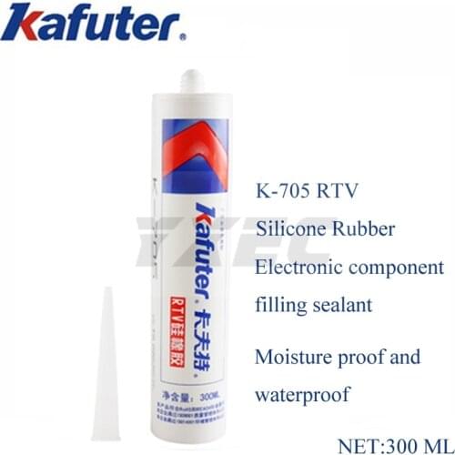 Kafuter K-705RTV Room temperature curing silicone rubber electronic components perfusion sealant moisture-proof waterproof 300ml