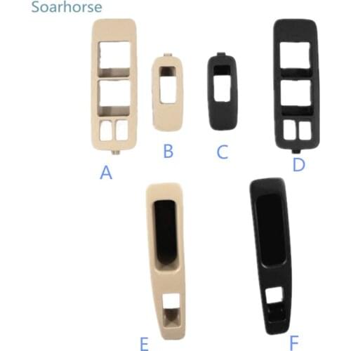 Soarhorse car Front rear electric power window lifter switch button trim panel cover For Nissan Qashqai J10 2008 -2015