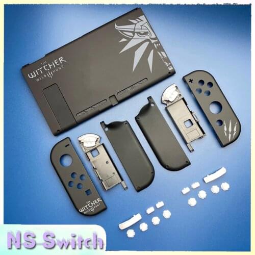Joy Con Controller Housing Shell DIY The Witchers Replacement Shell Case for Nintendos Switch NS Joy-Con Replace Housing Shell