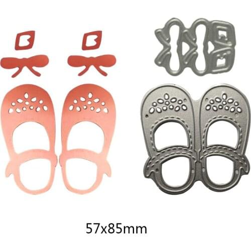 Top sale Metal Cutting Dies Vehicle For DIY Scrapbooking Paper Cards Craft Embossing Dies baby shoes photo ablum