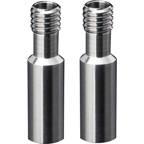 2pcs Upgrade Gr5 Titanium Alloy CR10 Throat Ender 3 V2 HeatBreak Tube for Creality CR-10,S4 S5, CR10S Ender 3 pro, CS3 Hotend