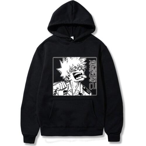Fashion My Hero Academia Hoodies Men Long Sleeves Casual Men Sweatshirt Hoodies Tracksuits Hoodie Tops