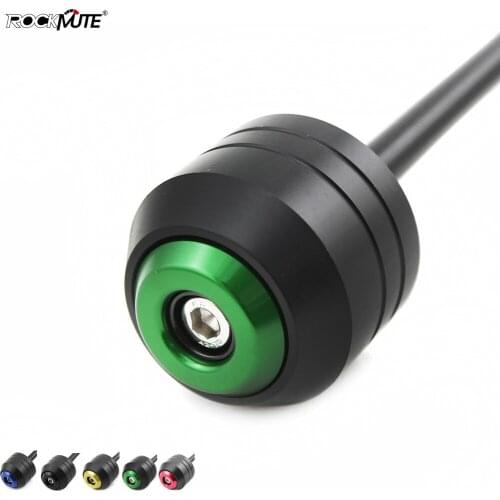 Motorcycle POM Front Axle Fork Wheel Slider Crash Protector Falling Pad For Honda DN-01