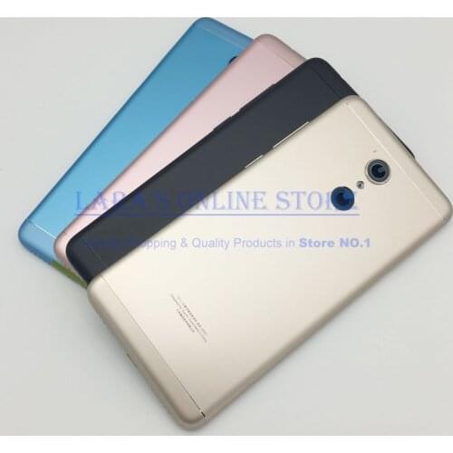 Genuine New For Xiaomi Redmi 5 Back Battery Cover Door Housing + Side Buttons + Camera Flash Lens Replacement Spare Parts