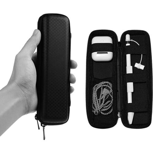 Shockproof EVA Hard Storage Case Bag Pouch for Apple Airpods Wireless Earphones iPad Pencil Accessories Replacement