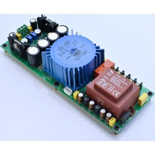 Adjustable DC linear stabilized power supply board with Talema transformer For DAC amplifier headphone amp T0271
