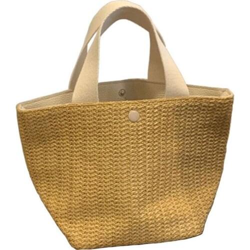 Handmade Half-Round Rattan Woven Straw Bag Summer Women Messenger Crossbody Bags Girls Small Beach Handbag 2020