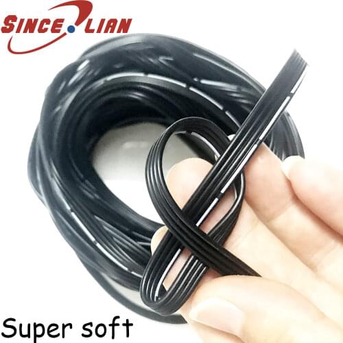 10metre 20AWG Silicone Wire Ultra Flexiable Test Line 3P 10pin 0.5 Square 100*0.08mm Tinned Copper Cable High Temperature Line