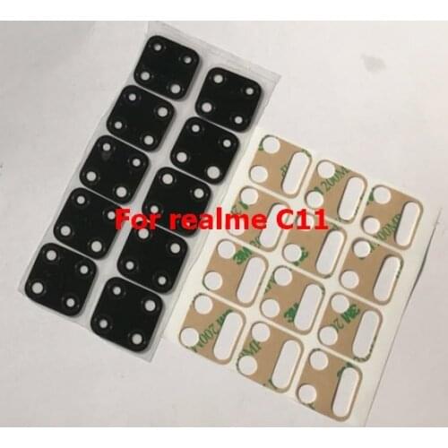 20PCS Rear Back Camera Lens Glass Cover With Sticker For Realme 3 Pro 2 5 5S 6 Pro 7 X2 pro C1 C2 C3 X50 Pro C11
