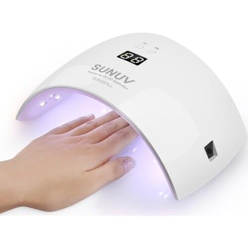 SUNUV 9X Plus Original SUN9X PLUS Fast Curing Nail Lamp Dryer For Nail Art Lover Beginner