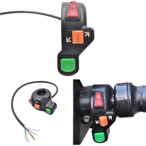 Universal 7/8'' Motorcycle ATV Bike Horn Start On Off Button Kill Switch