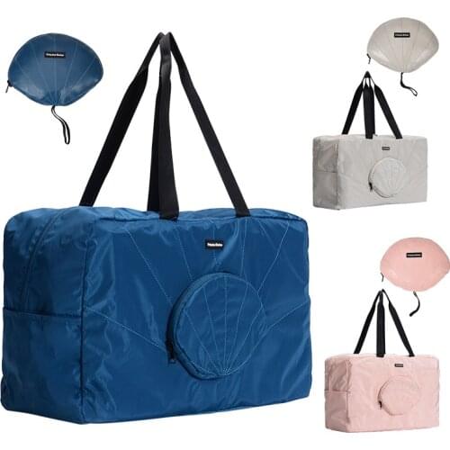 Women Waterproof Swimming Bag Female Swim Handbag Folding Shell Shoulder Bag Lightwight Travel Luggage Dufflel Bolsa 2020 New