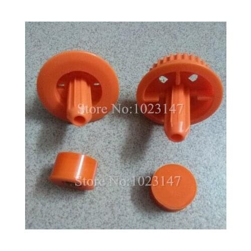 2x brush bearing + 2x gears for Neato XV-21 XV Signature Pro series vacuum cleaner,Replacement Neato parts