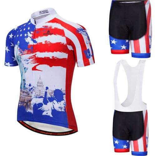 2020 MILOTO PRO cycling jersey 3D pad bibs shorts set Ropa Ciclismo mens summer quick dry bike shirts Maillots conjunto ciclismo
