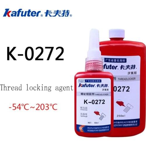 250g Kafuter K-0272 high-strength anaerobic glue thread glue high temperature resistant engineering machinery seal super glue
