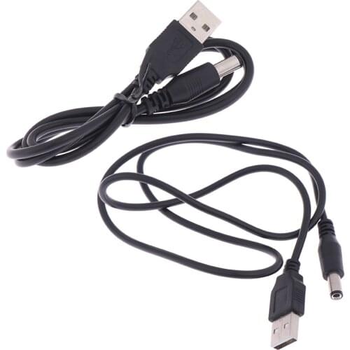 80cm USB 5V Charger power Cable to DC 5.5 mm plug jack USB Power Cable For MP3/MP4 Player