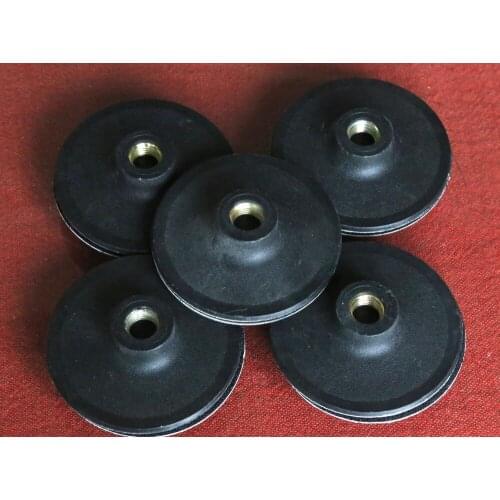 Free shipping 10pcs 100mm*M16 chucks for being used with wet diamond soft pad for wet polishing marble/garnite/concrete