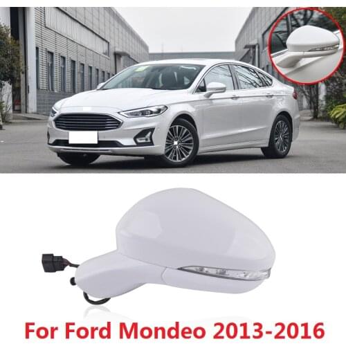 CAPQX 6pin or 9pin side rear view mirror For Ford Mondeo 2013 2014 2015 2016 Outside Rearview Mirror assembly