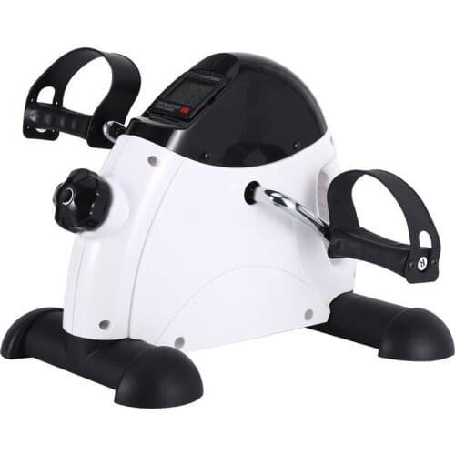 Home Mini Bike LCD Monitor Leg Trainer Rehabilitation Machine Stepping Fitness Weight Loss Weight Loss Indoor Bicycle