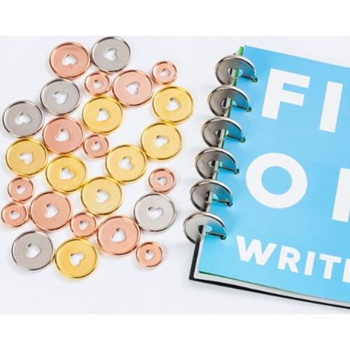 23MM Hole Button Notepad binding ring,binder ring,binder buckle,planner rings,binder,planner discs,office accessories