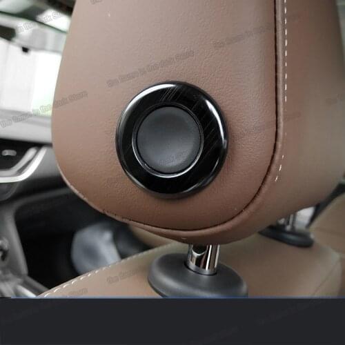 Lsrtw2017 Car Headrest Adjust Button Ring Trim Cover for Buick Regal Opel Insignia 2017 2018 2019 2020 2021 Accessories Auto