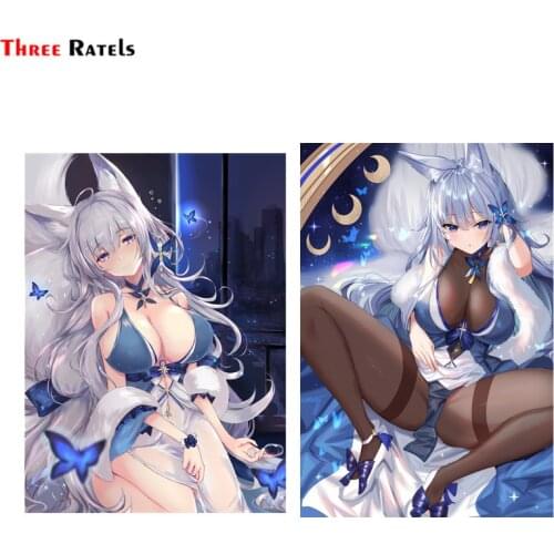 Three Ratels F83 sexy animal ears azur lane Atago anime girl car body sticker wallpaper decal