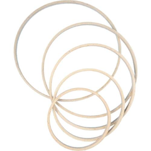 New DIY Wood Art Craft Embroidery Hoop Tool Bamboo Circle Round Cross Stitch Chinese Traditional Sewing Manual Tool