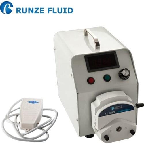 Step Motor Foot Switch Control High Volume Dosing Pump