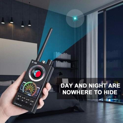 Anti Wiretapping Detector K68 Anti-Spy RF Signal Finder For GSM Bug GPS Tracker Wireless Camera Detect Anti Eavesdropping