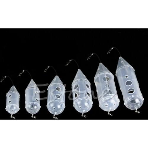 Fishing Accessories 1PC Small Fish Bait Cage Fishing Trap Basket Feeder Holder Catcher For Angler