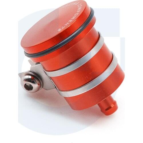 Motorcycle CNC Aluminum Universal Rear Brake Clutch Pump Fluid Tank Reservoir Brake Fluid Reservoir For Honda hornet cb600 CB600