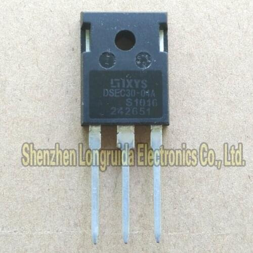 10PCS DSEC30-04A DSEC30-04 TO-247 30A 400V HiPerFRED Epitaxial Diode