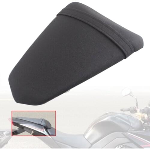 Motorcycle Rear Passenger Seat Pillion Fits For Kawasaki Z1000 2010-2013 2011 2012 2013 Black Leather Seat Cover Cushion Pad