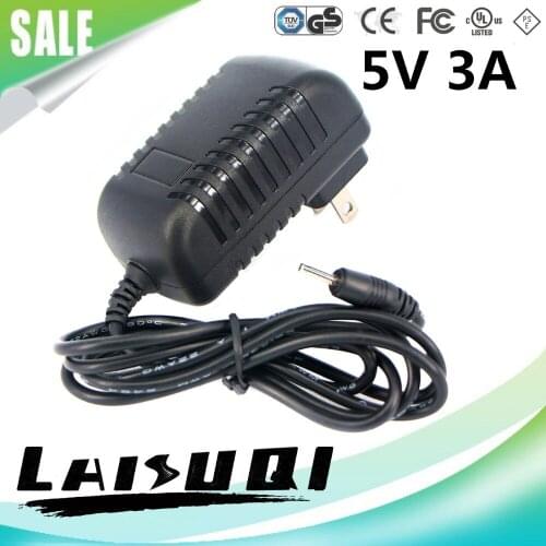 1pcs 5V 3A DC2.5mm Ac/dc Power Adapter US Plug Charger 5v3a Supply For Tablet PC MID Other LAISUQI New Hot Sale Real