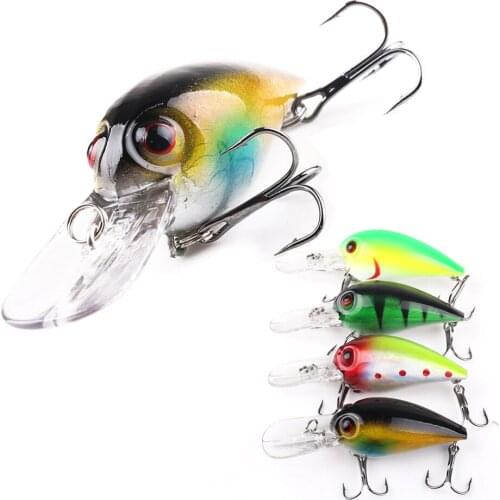 1pcs 7.3cm 10g Floating Bass Pike Carp Fishing Lure Rattle Sound Wobbler Artificial Hard Bait Crankbaits Fishing Gear