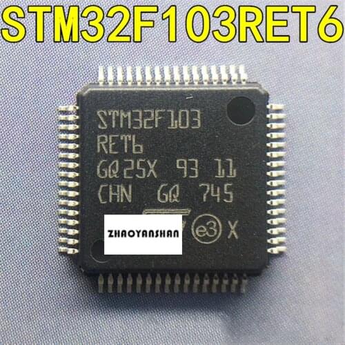 10pcs X STM32F103RET6 STM32F103 LQFP64 Free Shipping