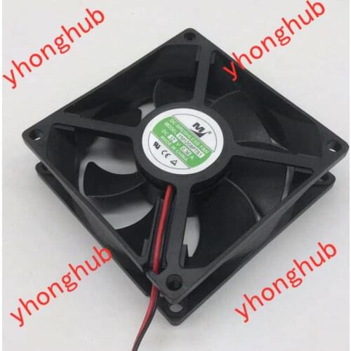 Huaxia Hengtai YM1208PTS1 DC 12V 0.36A 80x80x25mm 2-Wire Server Cooling Fan