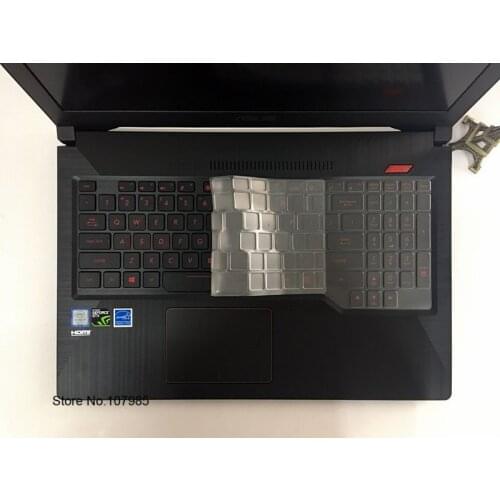 15.6" TPU laptop keyboard cover Protector For Asus TUF Gaming FX505 fx505ge FX505G fx505dy FX 505 GD GM FX505GD FX505GM 15.6