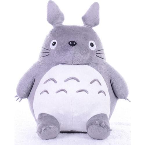Dorimytrader Hot Anime Totoro Plush Toy Giant Cute Cartoon Stuffed Doll Kids Pillow Birthday Gift 26inch 65cm