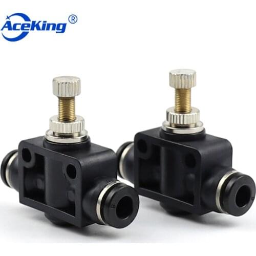 Throttling and speed regulating for quick insertion of manual valve of gas pipe joint PA-4 PA-6 PA-8 PA-10 PA-12