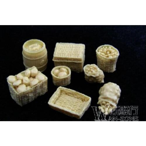 1/35 Scale Resin scene parts toy model For Hydraulic engineering vehicle excavator soldier military truck TAMIYA LESU CROSSRC