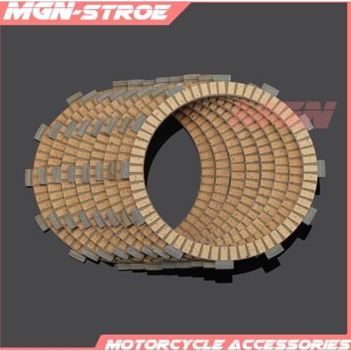 Motorcycle Clutch Friction Plates Disc Set 8pcs For KAWASAKI VN400 VN750 VN800 VN900
