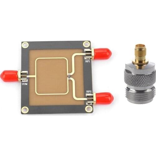 N Female Jack to SMA Female Plug Straight RF Connector Adapter with Power Splitter 100-2700M Frequency RF Power Splitter