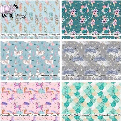 Nano Infant Baby Boys Girl Photo Shoots Posing Ins Style Backdrops Foldable Washable Newborn Photography Background foto Props