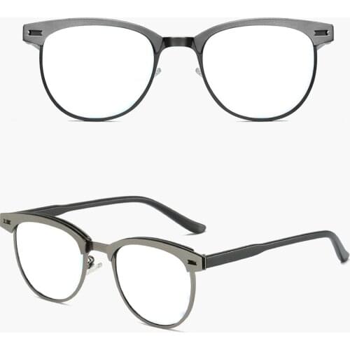 Al-mg Alloy Retro Round Ultralight Reading Glasses +0.75 +1 +1.25 +1.5 +1.75 +2 +2.25 +2.5 +2.75 +3 +3.25 +3.5 +3.75 +4 To +6